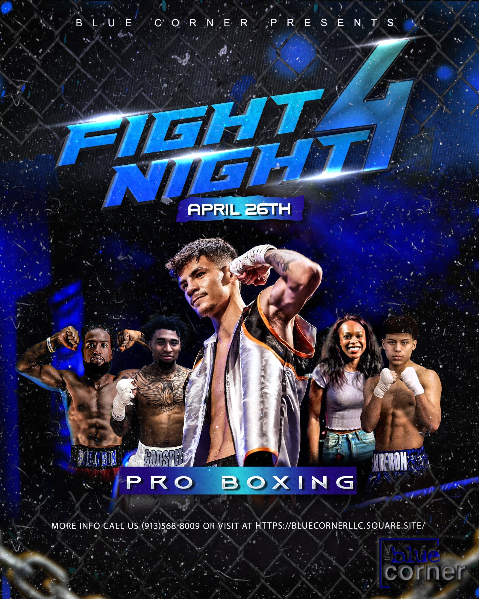 April 26, 2025 Legends Pro Boxing | Blue Corner LLC